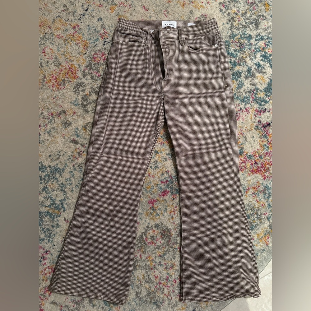 Frame Le Crop Flare Pants